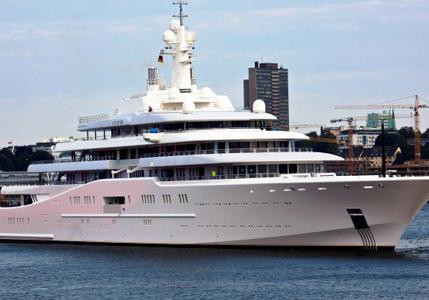 L'Eclipse, le plus grand yacht privé du monde...et l'un des plus luxueux !