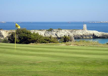 La vue du golf, au trou numéro 16