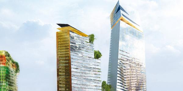 Les deux tours, baptisées Duo, de l'architecte Jean Nouvel, pourraient voir le jour entre 2018 et 2020...