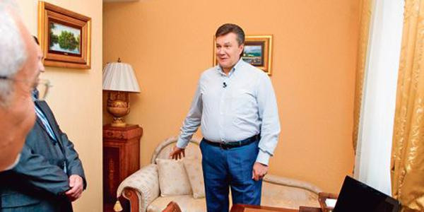 Depuis l'accession de Viktor Ianoukovitch  à la présidence, les revenus de l'entreprise de BTP de son fils auraient doublé...