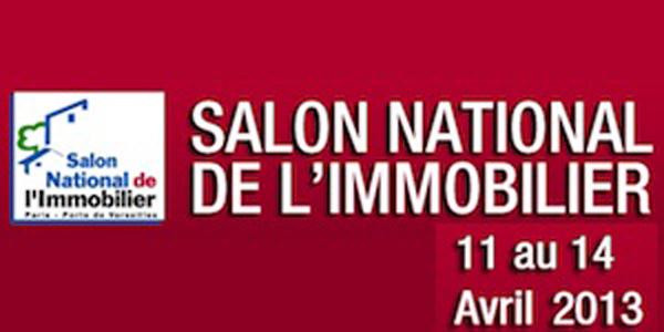 Le Salon National de l’Immobilier se tiendra à Paris-Expo Porte de Versailles du jeudi 11 au dimanche 14 avril 2013.