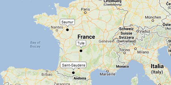 Des tribunaux de grande instance (TGI) vont être réimplantés à Saint-Gaudens (Haute-Garonne), Saumur (Maine-et-Loire) et Tulle (Corrèze).