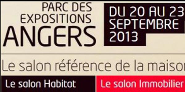 Salon de l'habitat et de l'immobilier d'Angers, les 20, 21, 22 et 23 septembre.