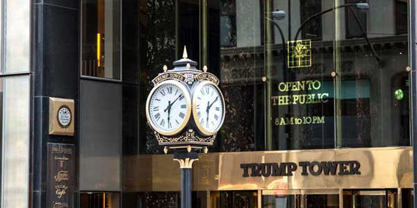 La tour Trump, situé sur la 5ème avenue à New-York