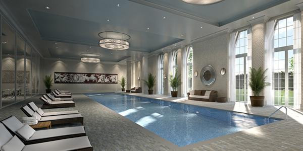 Après rénovation, les propriétaires pourraient avoir une incroyable piscine à l'image de cette proposition de Tony Ingrao !