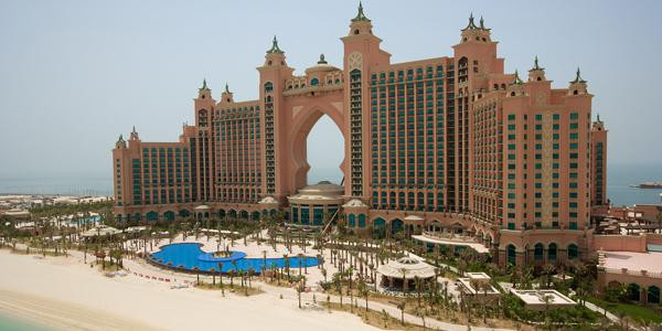 L'Hôtel de luxe Atlantis, à Dubaï.