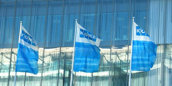 Kone est une entreprise finlandaise fondée en 1910 construisant et assurant l'entretien d'ascenseurs, d'escaliers mécaniques et d'autres systèmes de transport guidés partout dans le monde. Kone signifie "machine" en finnois.