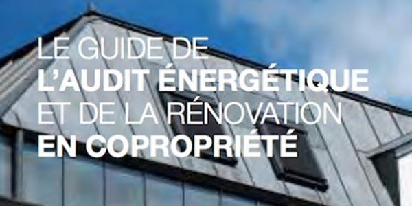 Parution d'un guide sur l’audit énergétique et la rénovation en copropriété