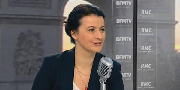 Cécile Duflot, la ministre de l'Egalité des territoires et du Logement, était l'invitée de Jean-Jacques Bourdin, ce mardi 10 décembre. (BFMTV)