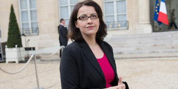 La ministre du Logement, Cécile Duflot,au palais de l'Elysée à Paris. (BERTRAND LANGLOIS / AFP)