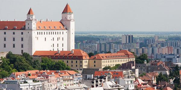 Bratislava, capitale de la Slovaquie depuis 1993.