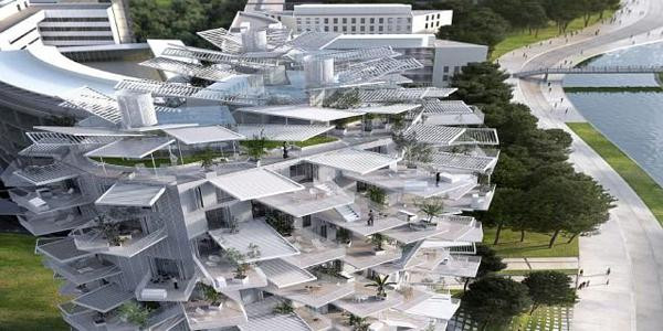 "L'arbre blanc" de Montpellier, par Sou Fujimoto.