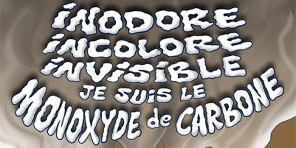 Le monoxyde de carbone est un gaz morte, rappelle la Régie immobilière de la ville de Paris (RIVP)