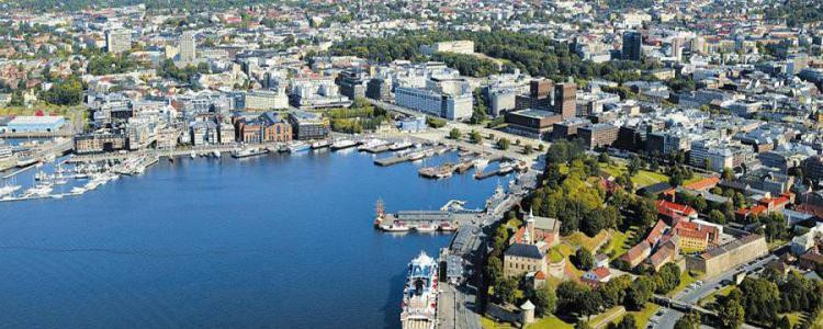 Oslo, capitale de la Norvège. Entra possède et gère 107 bâtiments d'une valeur de 27 milliards de couronnes