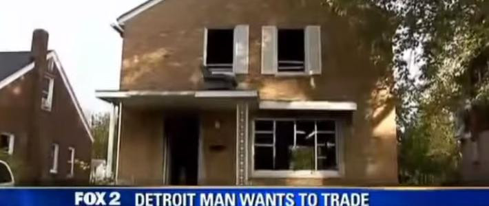 A Detroit, un vendeur tente de vendre sa maison en échange d'un iPhone 6.