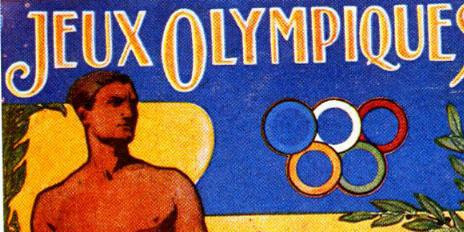 Affiche officielle des Jeux Olympiques, Paris, 1924