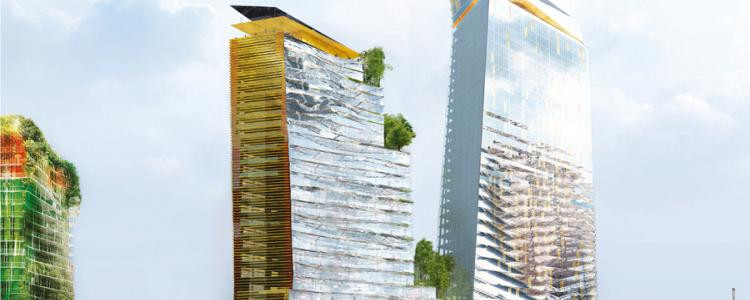 Le Duo est un projet de gratte-ciel situé dans le secteur Masséna-Bruneseau, dans le quartier de la Gare du 13e arr. de Paris.