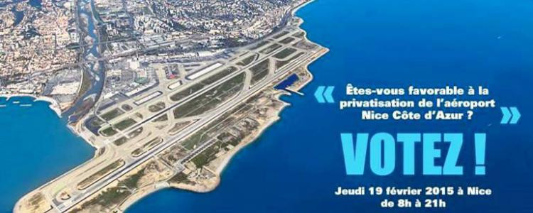 Les Niçois sont appelés jeudi aux urnes pour donner leur opinion sur la privatisation de l'aéroport de Nice.