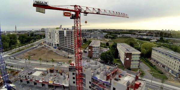 En France, les mises en chantier de logements neufs toujours en repli à fin février