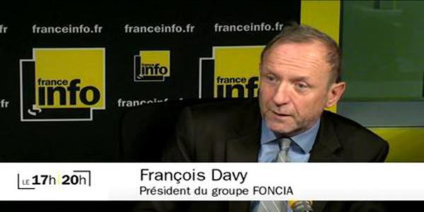 François Davy, patron du réseau immobilier Foncia
