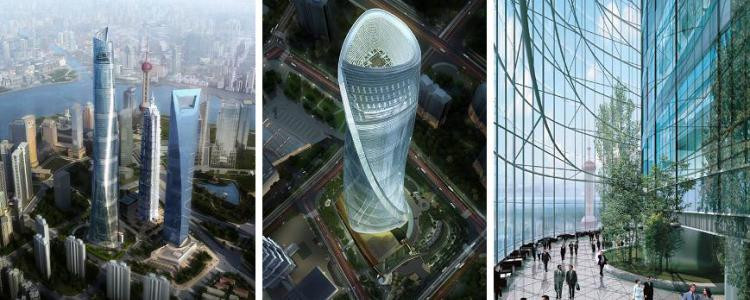 La Tour de Shanghai sera la plus haute tour de Chine et la deuxième au monde après la Burj Khalifa de Dubaï
