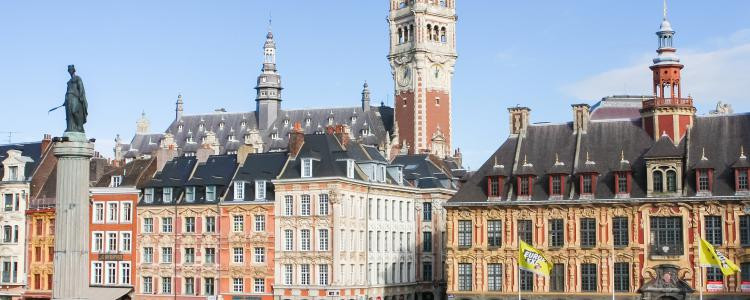 Lille, surnommée la « Capitale des Flandres »