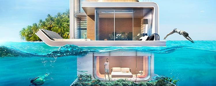 Le projet "Floating Seahorse" de l'agence immobilière Dubaï Kleindienst