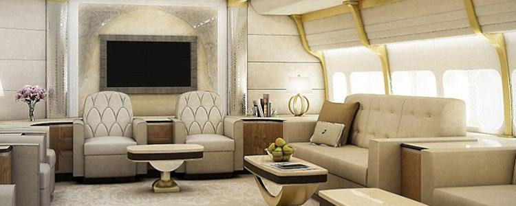 Plus besoin de réserver une chambre d’hôtel, le jet est muni d’une suite « luxe »
