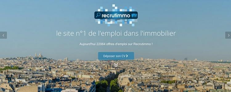 Recrutimmo.com, premier site internet consacré exclusivement au recrutement dans l’immobilier