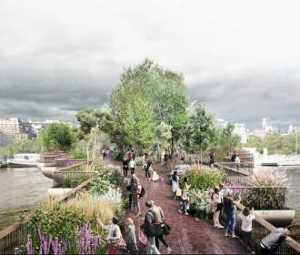 Un nouveau pont "Green" pour Londres en 2019