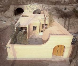 Une maison troglodyte transformée en habitation ultramoderne !