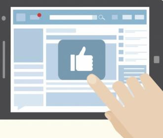 Facebook : un nouveau bouton pour gagner des mandats ?