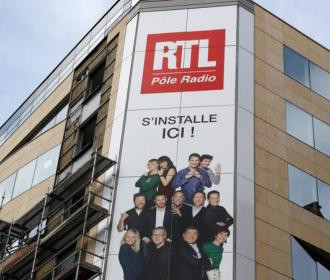 Le nouveau siège de RTL, à Neuilly-sur-Seine