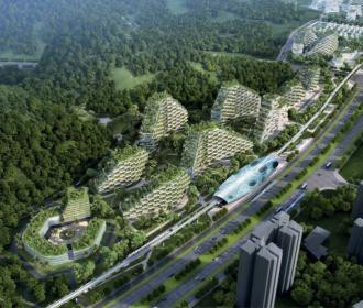 La construction de la première ville-forêt au monde va commencer en Chine