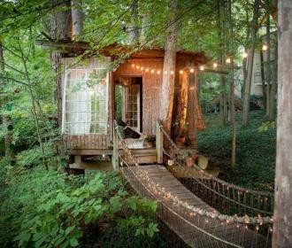Cette cabane en bois est le spot le plus populaire sur Airbnb