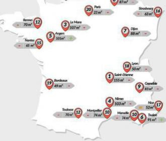 Immobilier : pouvoir d'achat en baisse dans de nombreuses villes françaises
