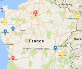 La carte des villes françaises où les prix de l'immobilier ont flambé en 2017
