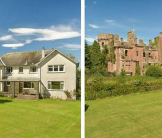 Achetez cette maison écossaise et recevez en prime un château